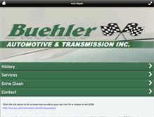 Tablet Screenshot of buehlerauto.com